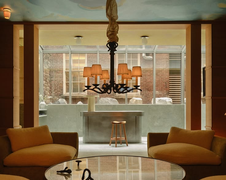 interior design and furniture showroom designed by studio Valle de Valle